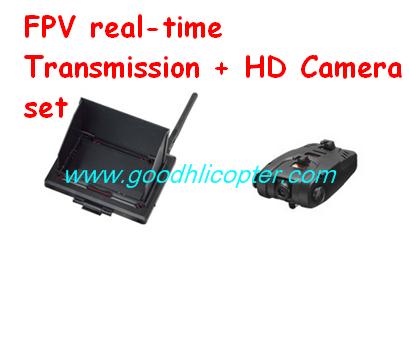 DFD F181 F181C F181D F181W Headless quadcopter parts FPV transmission monitor + Camera set - Click Image to Close